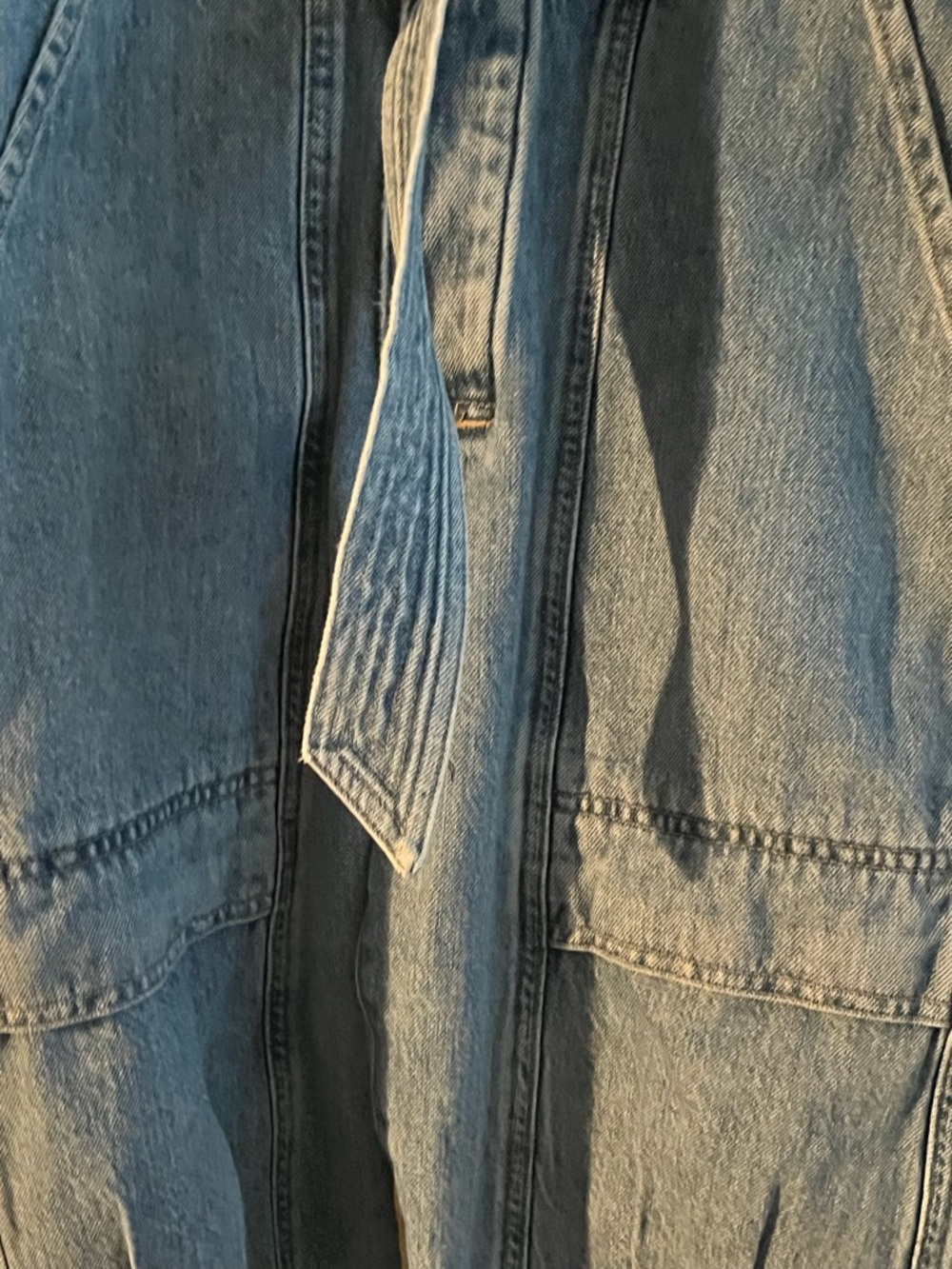 CITIZENS of HUMANITY- Blue Jean Jumpsuit / size XS - Picture 6 of 10